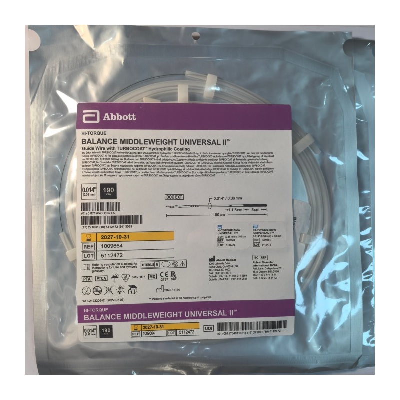 Abbott BMW UNIVERSAL II guidewire